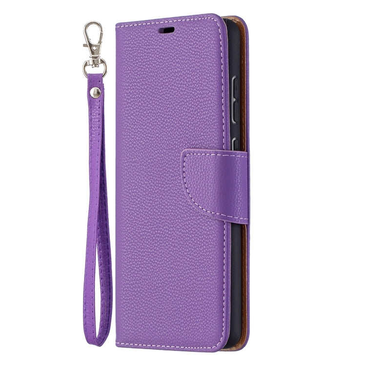 For Samsung Galaxy A72 5G Litchi Texture Pure Color Horizontal Flip PU Leather Case with Holder & Card Slots & Wallet & Lanyard