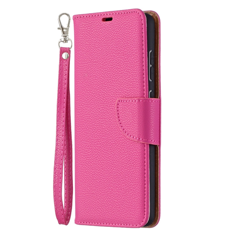 For Samsung Galaxy A72 5G Litchi Texture Pure Color Horizontal Flip PU Leather Case with Holder & Card Slots & Wallet & Lanyard