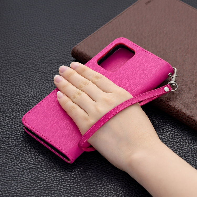 For Samsung Galaxy A72 5G Litchi Texture Pure Color Horizontal Flip PU Leather Case with Holder & Card Slots & Wallet & Lanyard