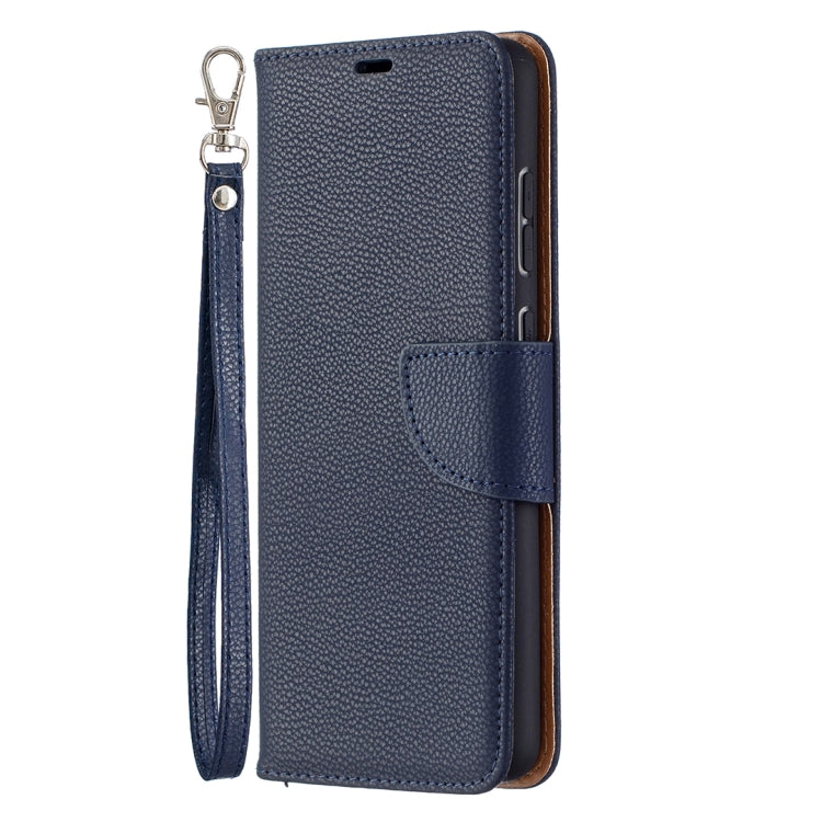 For Samsung Galaxy A72 5G Litchi Texture Pure Color Horizontal Flip PU Leather Case with Holder & Card Slots & Wallet & Lanyard