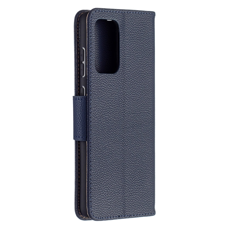 For Samsung Galaxy A72 5G Litchi Texture Pure Color Horizontal Flip PU Leather Case with Holder & Card Slots & Wallet & Lanyard