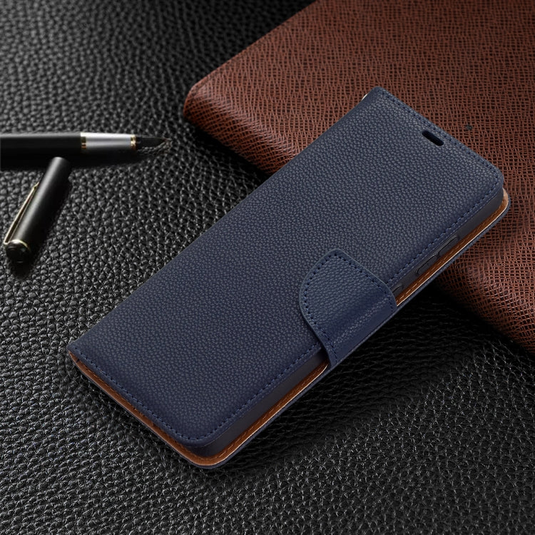 For Samsung Galaxy A72 5G Litchi Texture Pure Color Horizontal Flip PU Leather Case with Holder & Card Slots & Wallet & Lanyard