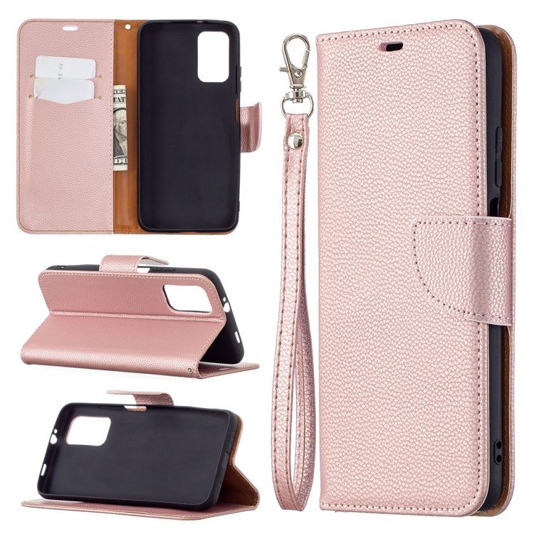 For Xiaomi Poco M3 Litchi Texture Pure Color Horizontal Flip PU Leather Case with Holder & Card Slots & Wallet & Lanyard