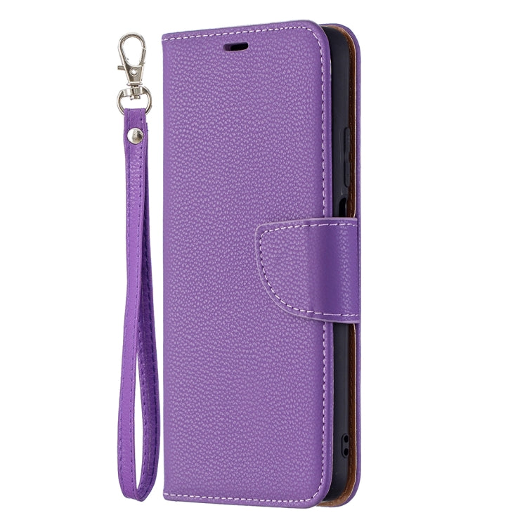 For Xiaomi Poco M3 Litchi Texture Pure Color Horizontal Flip PU Leather Case with Holder & Card Slots & Wallet & Lanyard