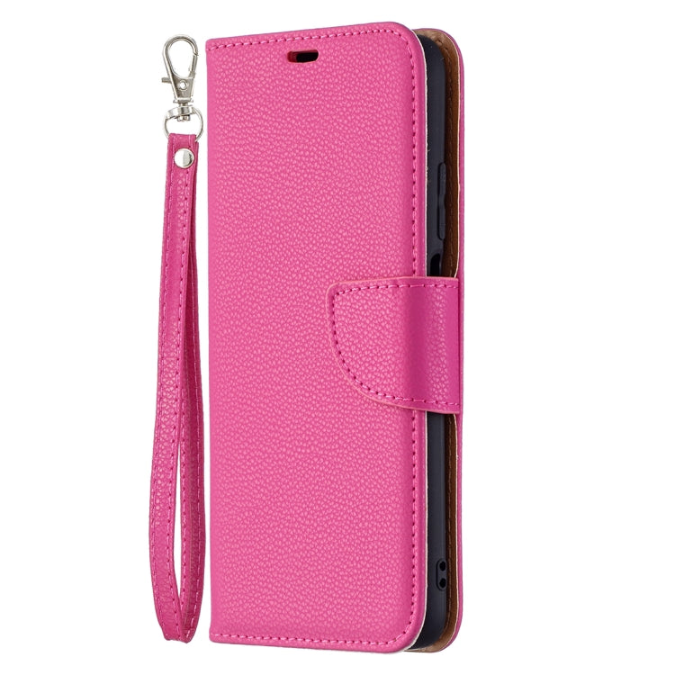 For Xiaomi Poco M3 Litchi Texture Pure Color Horizontal Flip PU Leather Case with Holder & Card Slots & Wallet & Lanyard