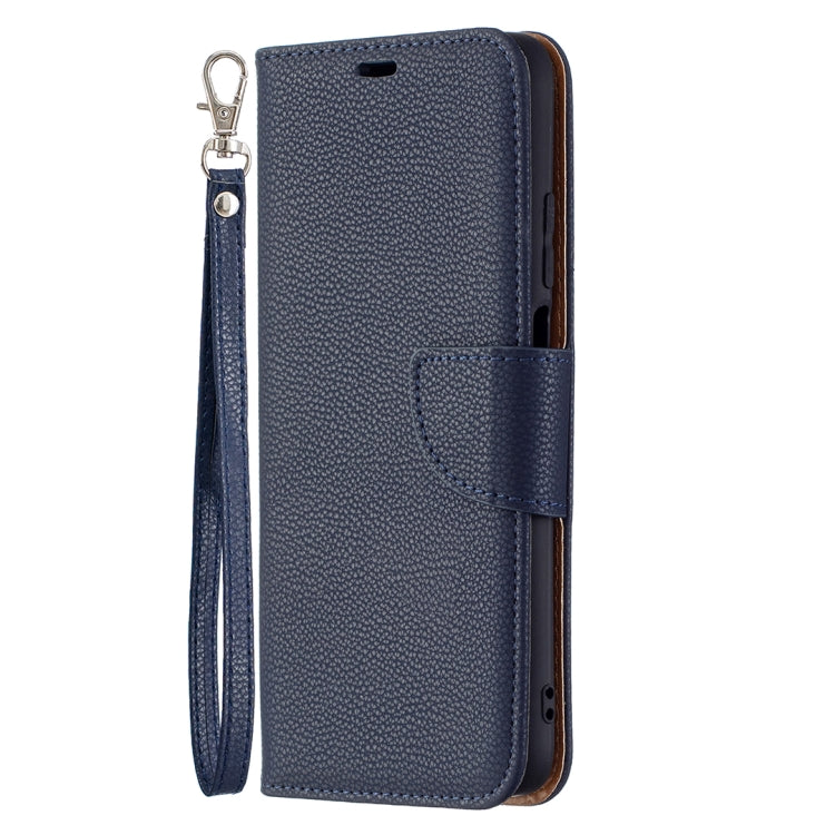 For Xiaomi Poco M3 Litchi Texture Pure Color Horizontal Flip PU Leather Case with Holder & Card Slots & Wallet & Lanyard