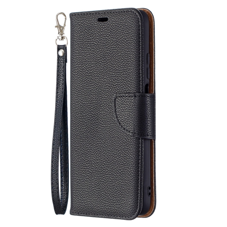 For Xiaomi Poco M3 Litchi Texture Pure Color Horizontal Flip PU Leather Case with Holder & Card Slots & Wallet & Lanyard