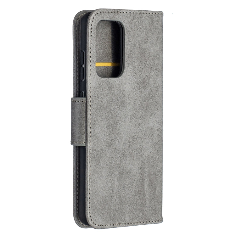 For Samsung Galaxy A52 5G Retro Lambskin Texture Pure Color Horizontal Flip PU Leather Case with Holder & Card Slots & Wallet & Lanyard