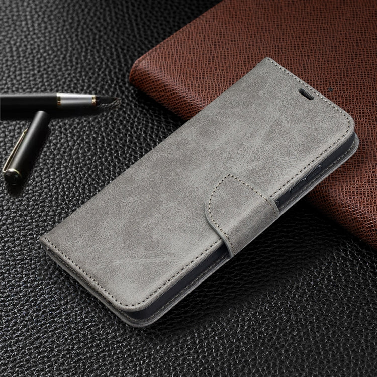 For Samsung Galaxy A52 5G Retro Lambskin Texture Pure Color Horizontal Flip PU Leather Case with Holder & Card Slots & Wallet & Lanyard