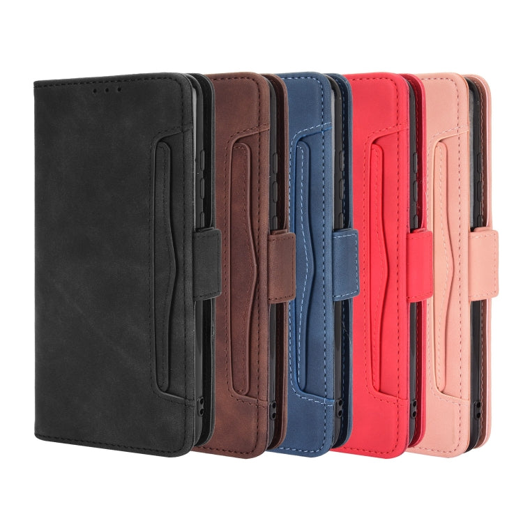 For Samsung Galaxy A02s Skin Feel Calf Pattern Horizontal Flip Leather Case with Holder & Card Slots & Photo Frame