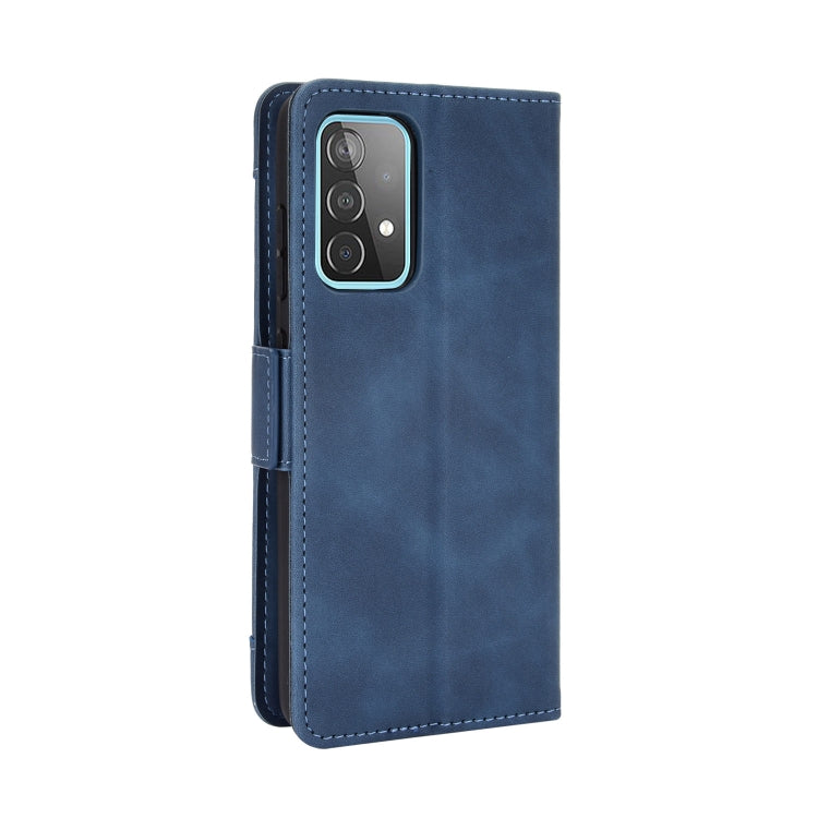 For Samsung Galaxy A52 5G Skin Feel Calf Pattern Horizontal Flip Leather Case with Holder & Card Slots & Photo Frame