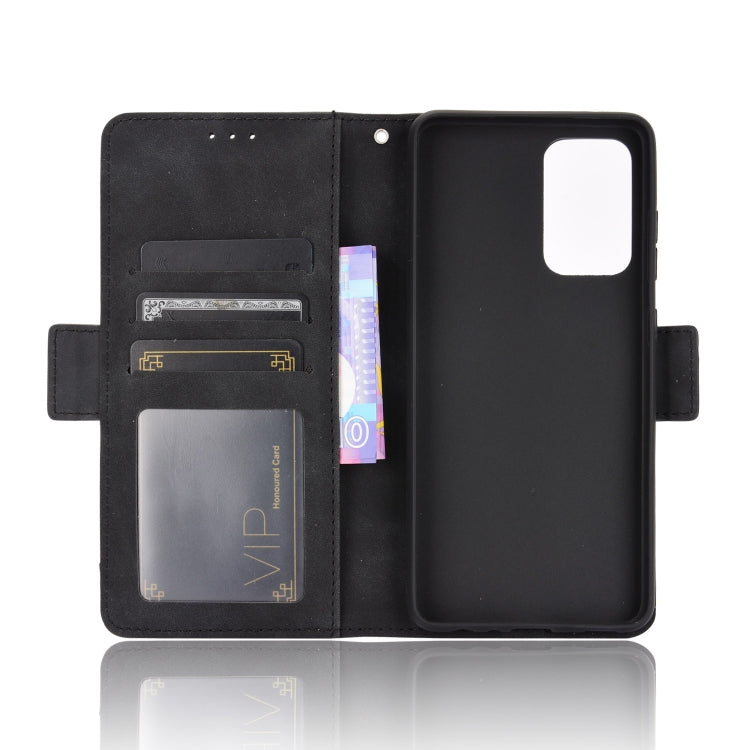 For Samsung Galaxy A72 5G / 4G Skin Feel Calf Pattern Horizontal Flip Leather Case with Holder & Card Slots & Photo Frame