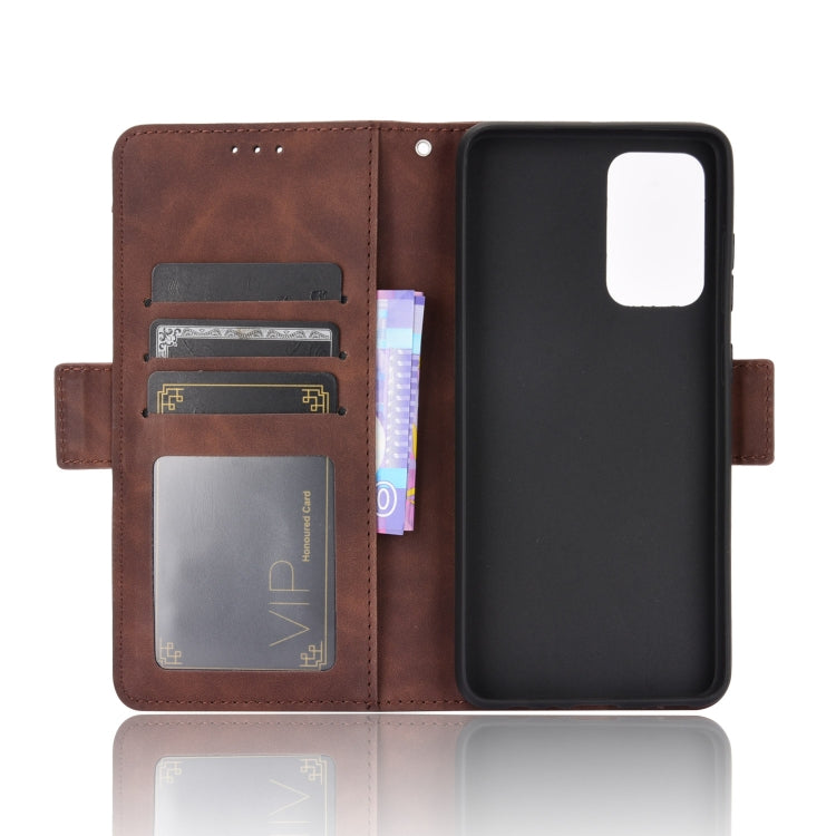 For Samsung Galaxy A72 5G / 4G Skin Feel Calf Pattern Horizontal Flip Leather Case with Holder & Card Slots & Photo Frame