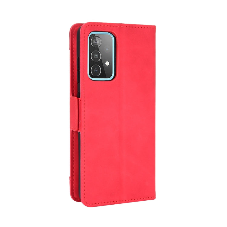 For Samsung Galaxy A72 5G / 4G Skin Feel Calf Pattern Horizontal Flip Leather Case with Holder & Card Slots & Photo Frame
