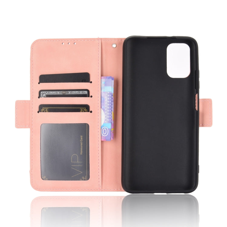 For Xiaomi Poco M3 Skin Feel Calf Pattern Horizontal Flip Leather Case with Holder & Card Slots & Photo Frame