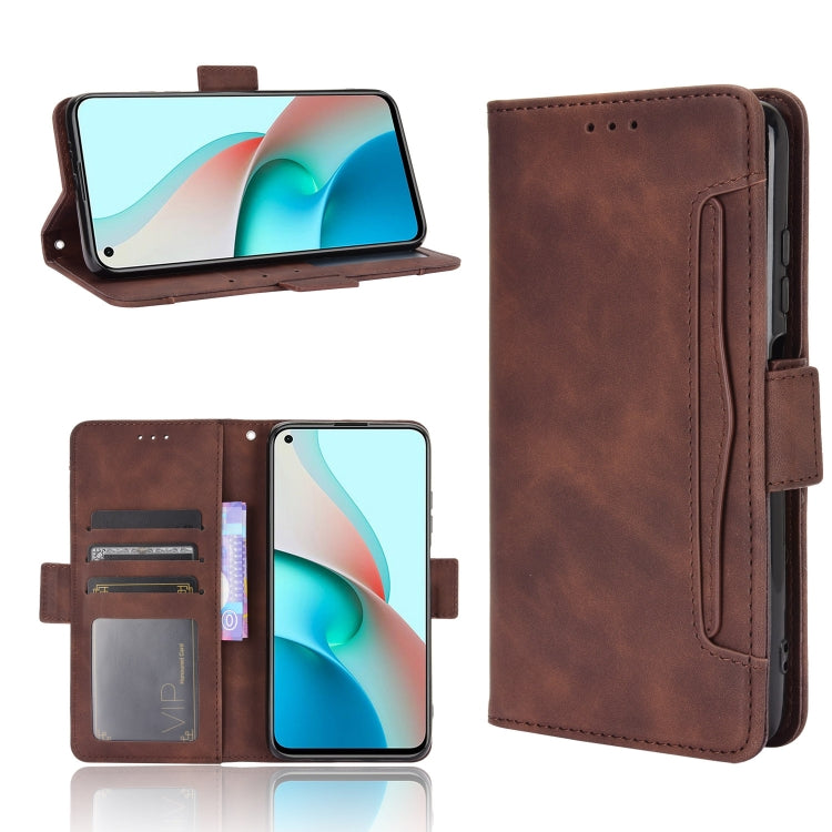 For Xiaomi Redmi Note 9T 5G Skin Feel Calf Pattern Horizontal Flip Leather Case with Holder & Card Slots & Photo Frame