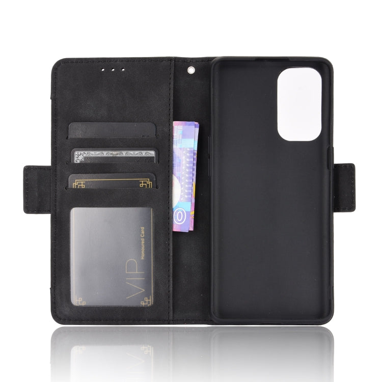 For OPPO Reno5 Pro 5G Skin Feel Calf Pattern Horizontal Flip Leather Case with Holder & Card Slots & Photo Frame