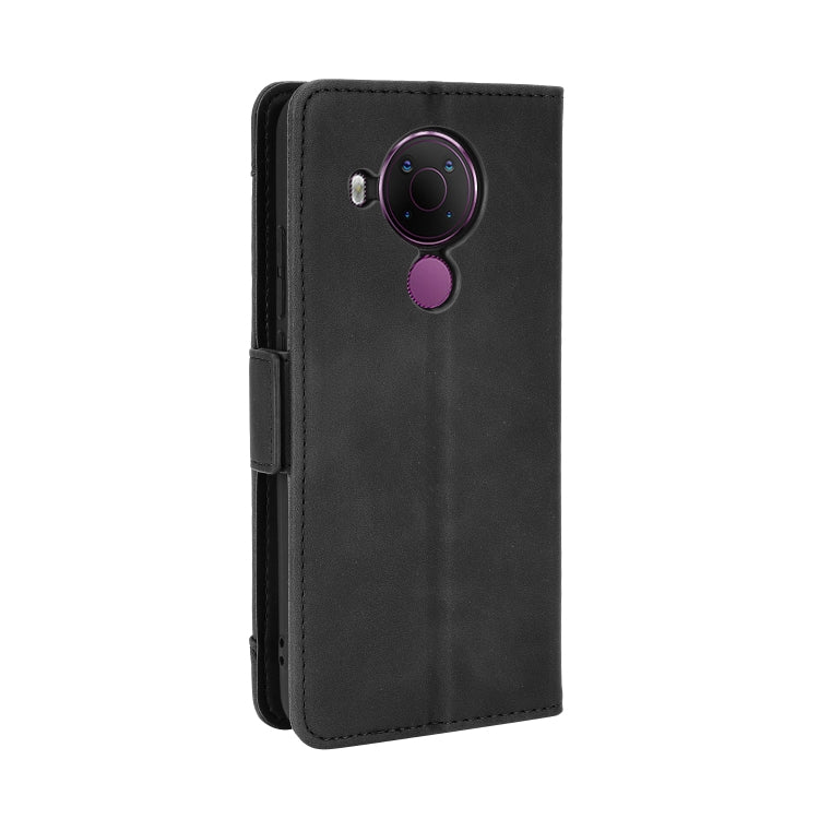For Nokia 5.4 Skin Feel Calf Pattern Horizontal Flip Leather Case with Holder & Card Slots & Photo Frame