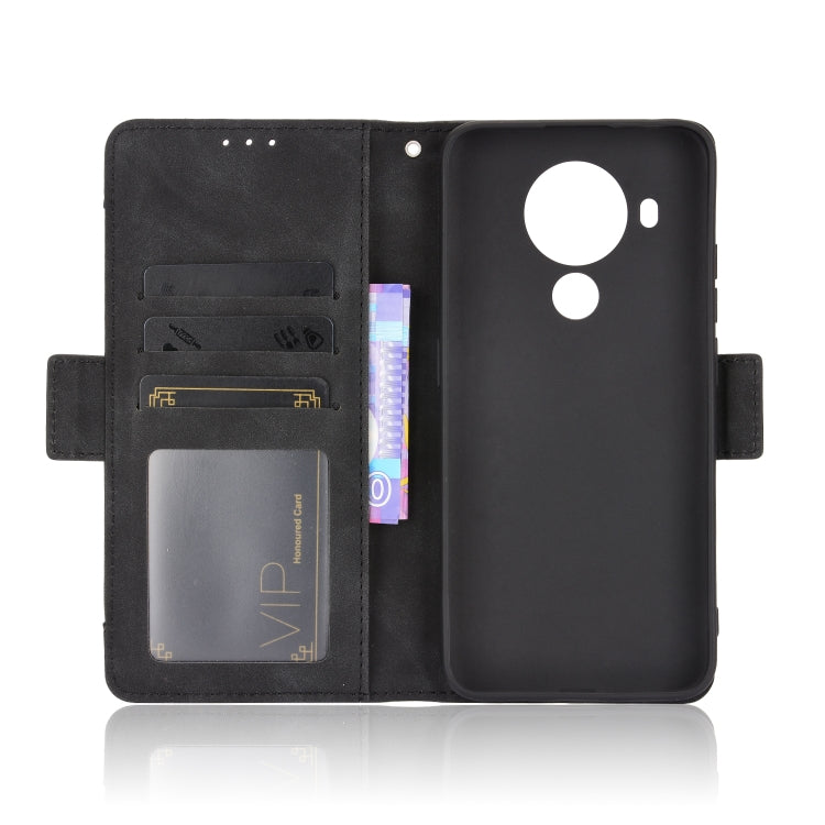 For Nokia 5.4 Skin Feel Calf Pattern Horizontal Flip Leather Case with Holder & Card Slots & Photo Frame