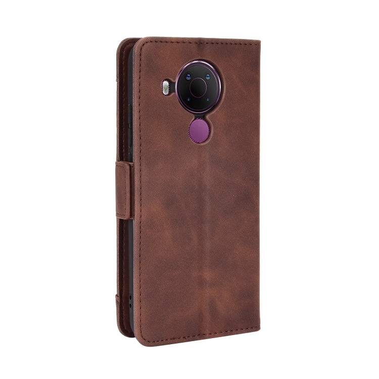 For Nokia 5.4 Skin Feel Calf Pattern Horizontal Flip Leather Case with Holder & Card Slots & Photo Frame