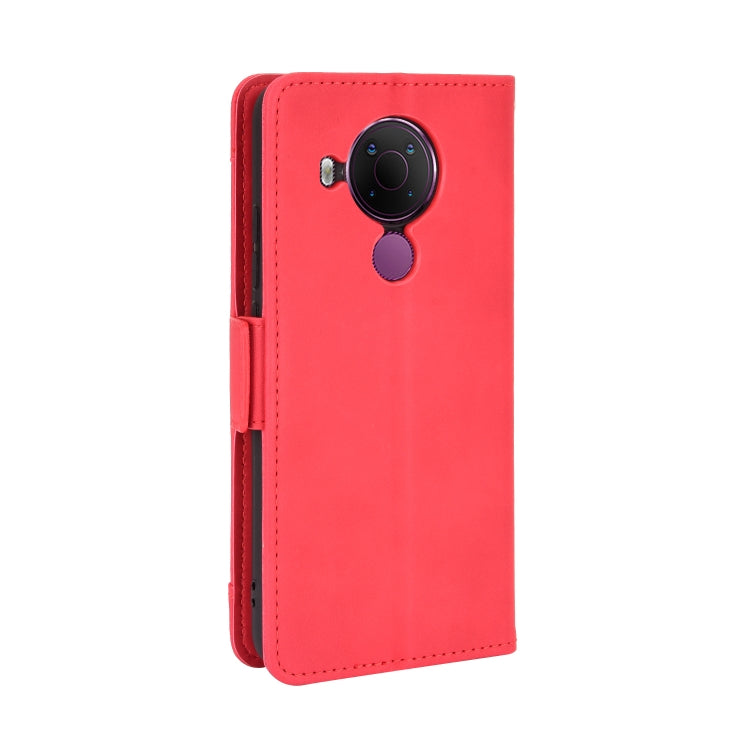 For Nokia 5.4 Skin Feel Calf Pattern Horizontal Flip Leather Case with Holder & Card Slots & Photo Frame
