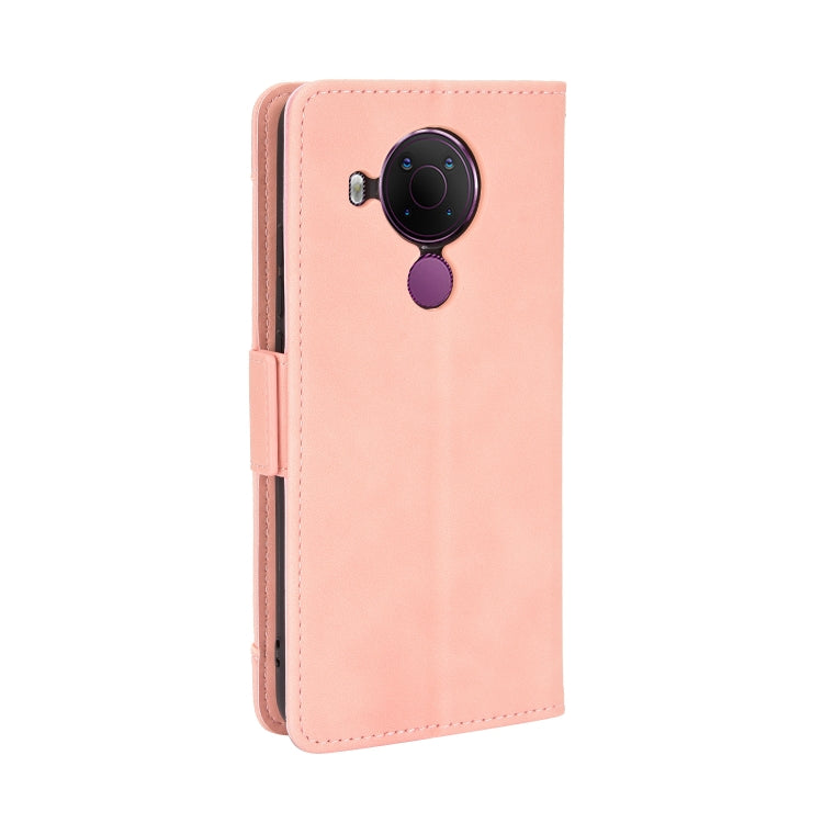 For Nokia 5.4 Skin Feel Calf Pattern Horizontal Flip Leather Case with Holder & Card Slots & Photo Frame