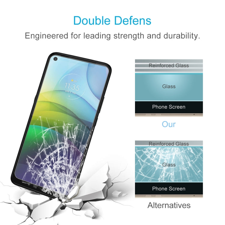 For Motorola Moto G9 Power 10 PCS 0.26mm 9H 2.5D Tempered Glass Film