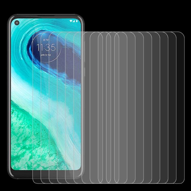 For Motorola Moto G Fast 10 PCS 0.26mm 9H 2.5D Tempered Glass Film
