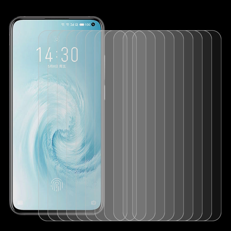 For Meizu 17 / 17 Pro 10 PCS 0.26mm 9H 2.5D Tempered Glass Film