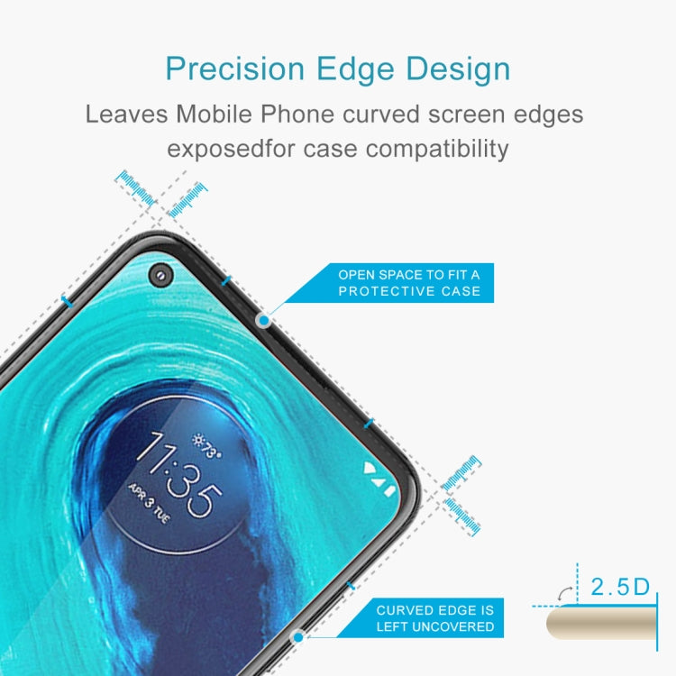 For Motorola Moto G Fast 50 PCS 0.26mm 9H 2.5D Tempered Glass Film