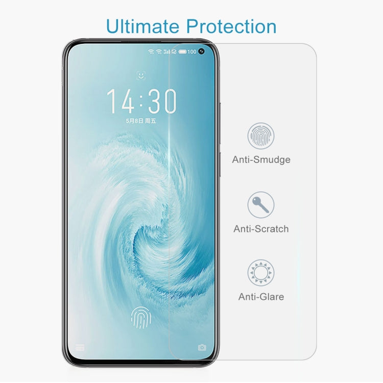 For Meizu 17 / 17 Pro 50 PCS 0.26mm 9H 2.5D Tempered Glass Film
