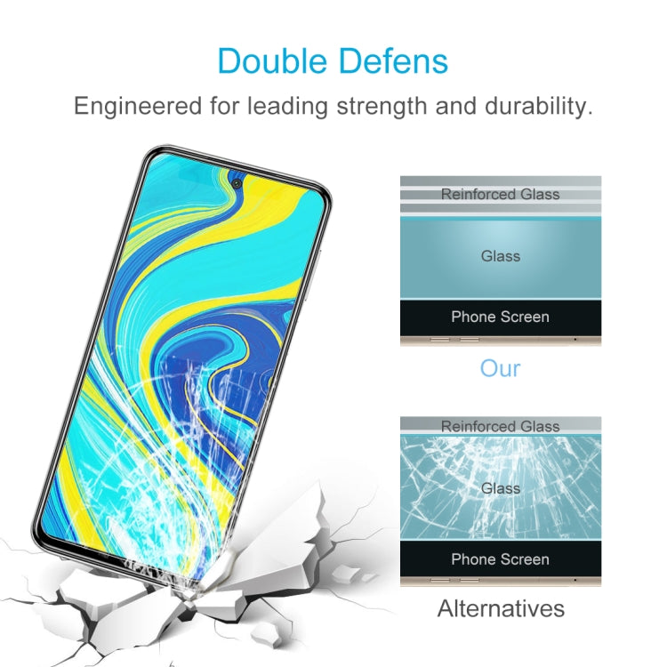 For Xiaomi Redmi Note 9S / Note 10 Lite 0.26mm 9H 2.5D Tempered Glass Film