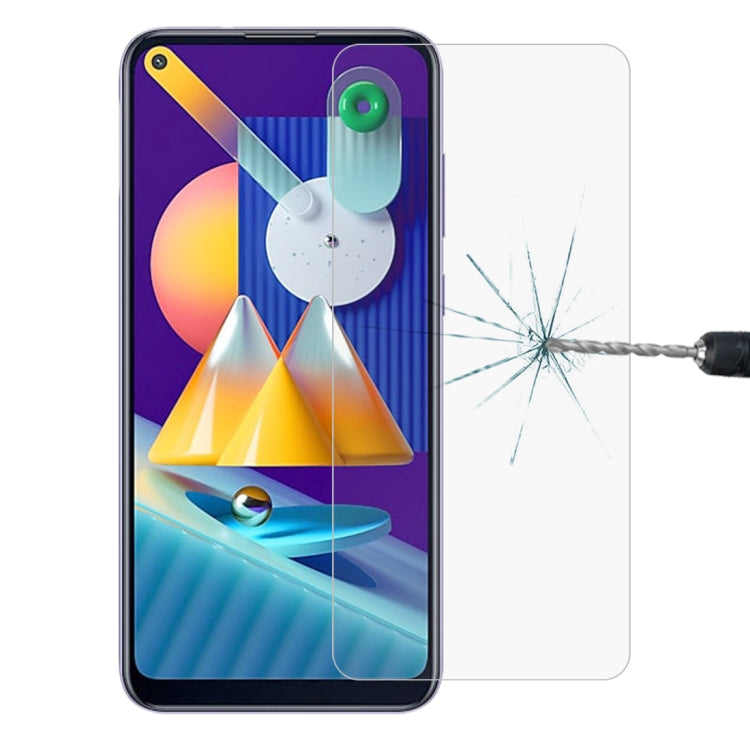 For Samsung Galaxy M11 & A11 0.26mm 9H 2.5D Tempered Glass Film