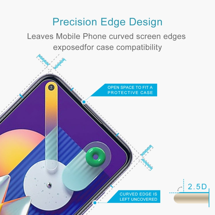 For Samsung Galaxy M11 & A11 0.26mm 9H 2.5D Tempered Glass Film