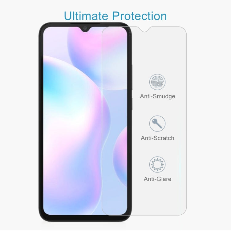 For Xiaomi Redmi 10A / 9A / 9A Sport / 9C / 9C NFC / Poco C31 / 9 Acitv 10 PCS 0.26mm 9H 2.5D Tempered Glass Film