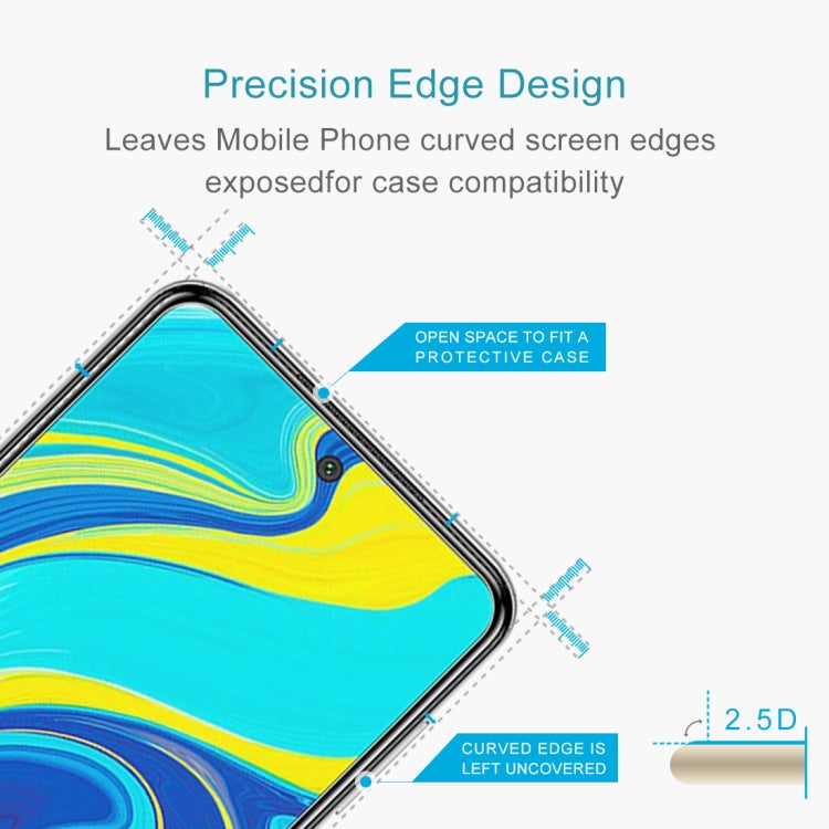 For Xiaomi Redmi Note 9S / Note 10 Lite 10 PCS 0.26mm 9H 2.5D Tempered Glass Film