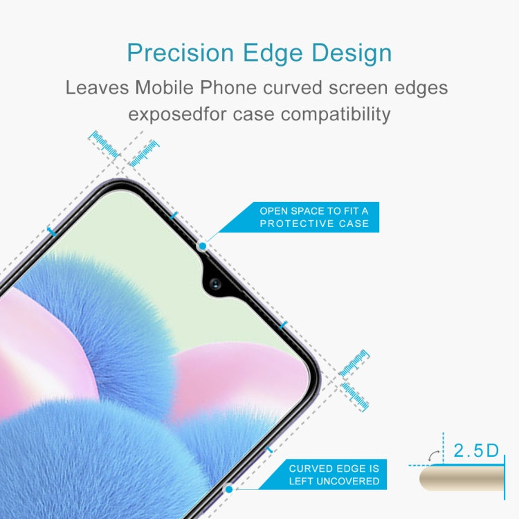 For Samsung Galaxy A30s 10 PCS 0.26mm 9H 2.5D Tempered Glass Film