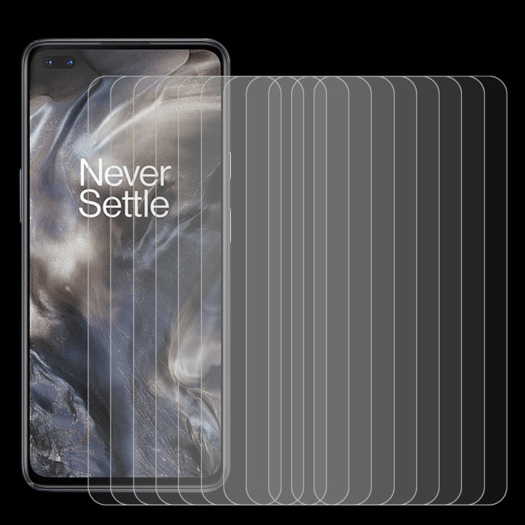 For OnePlus Nord 10 PCS 0.26mm 9H 2.5D Tempered Glass Film