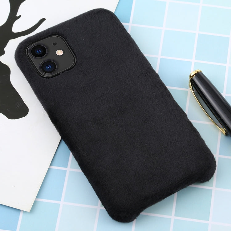 For iPhone 11 Plush Protective Back Cover Case