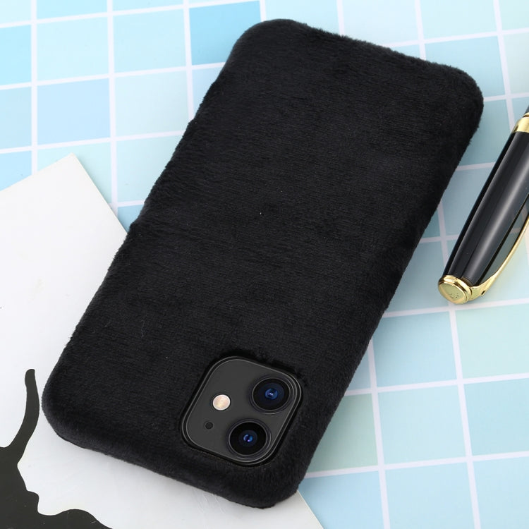 For iPhone 11 Plush Protective Back Cover Case