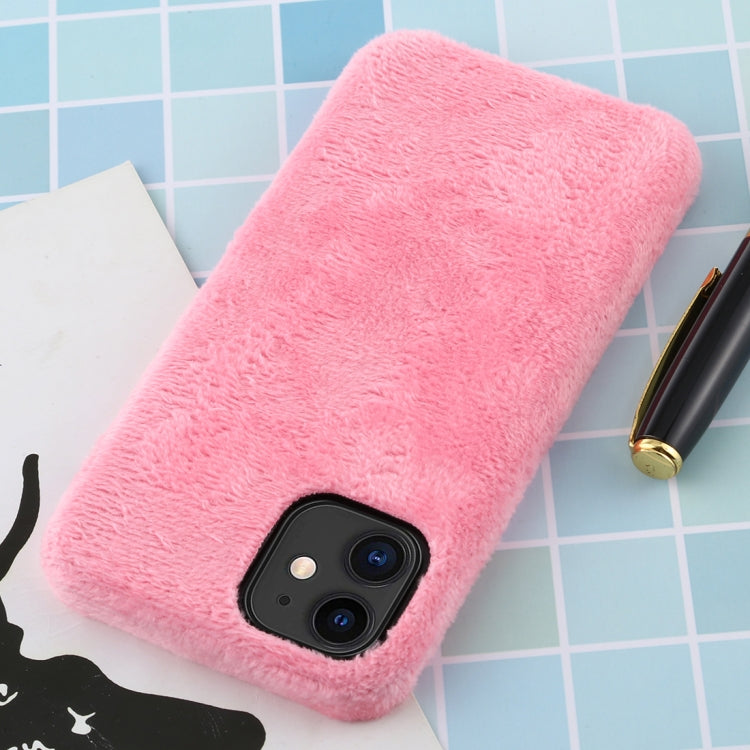For iPhone 11 Plush Protective Back Cover Case