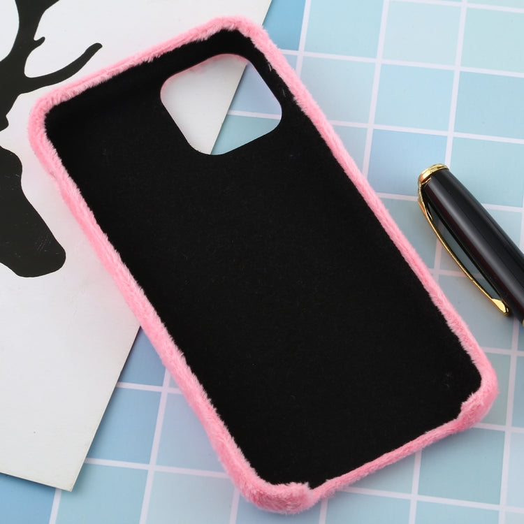 For iPhone 11 Plush Protective Back Cover Case