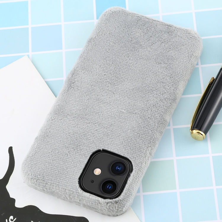 For iPhone 11 Plush Protective Back Cover Case