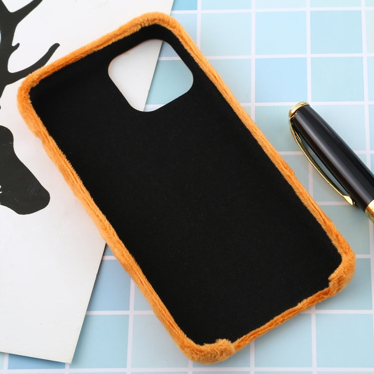 For iPhone 11 Plush Protective Back Cover Case