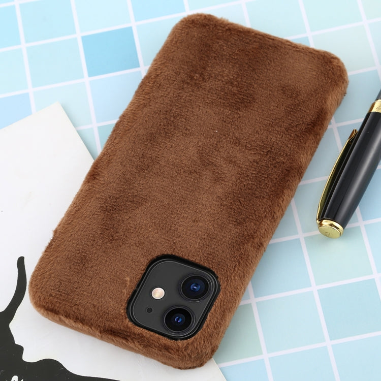 For iPhone 11 Plush Protective Back Cover Case
