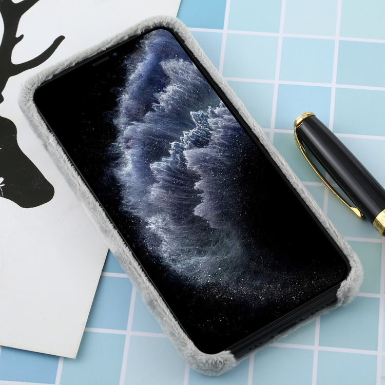 For iPhone 11 Pro Plush Protective Back Cover Case