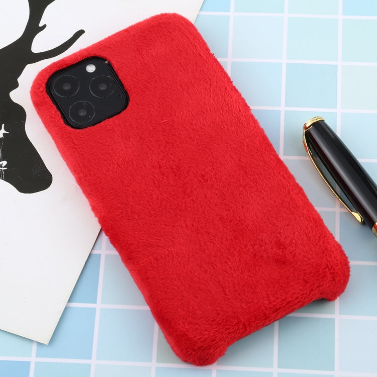 For iPhone 11 Pro Max Plush Protective Back Cover Case