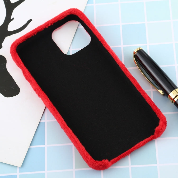 For iPhone 11 Pro Max Plush Protective Back Cover Case
