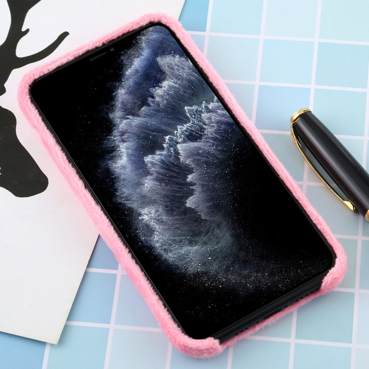 For iPhone 11 Pro Max Plush Protective Back Cover Case