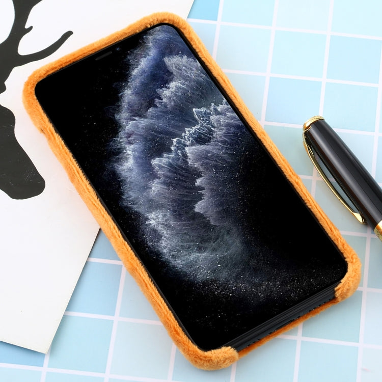 For iPhone 11 Pro Max Plush Protective Back Cover Case